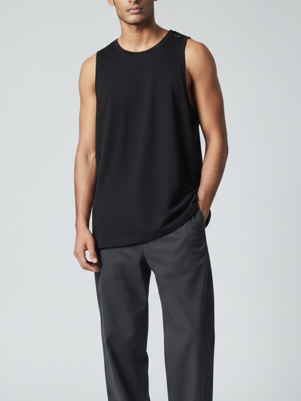 Lululemon Men’s black athletic tank top